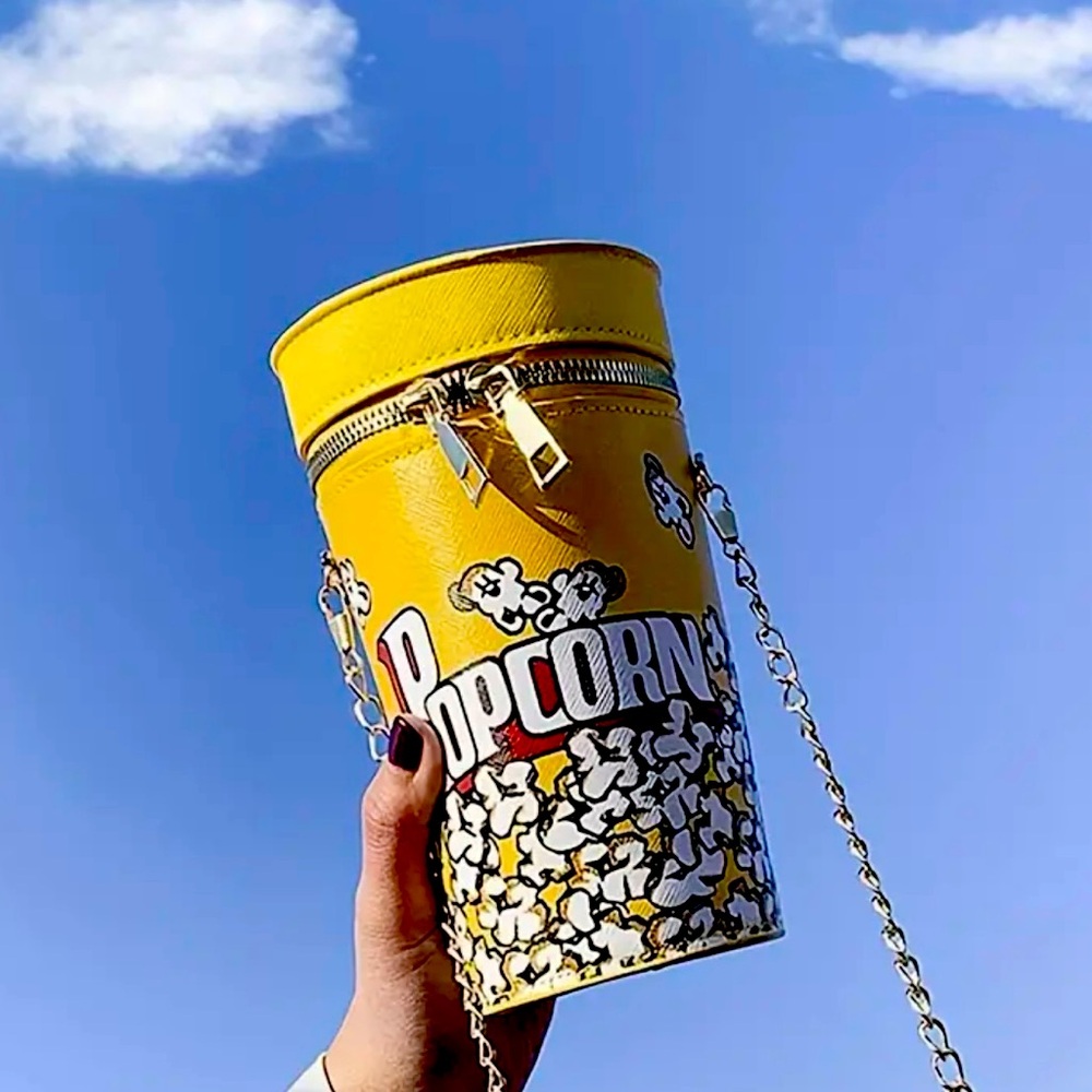 Popcorn crossbody bag!